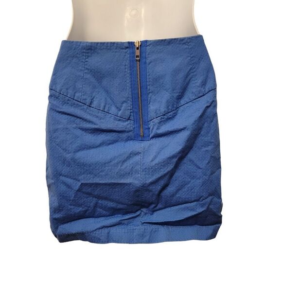 2/$20 American Apparel Blue Casual Skirt Dress Size: 0 - Picture 4 of 7